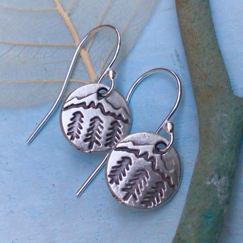 Sterling Silver Sundance charm earrings